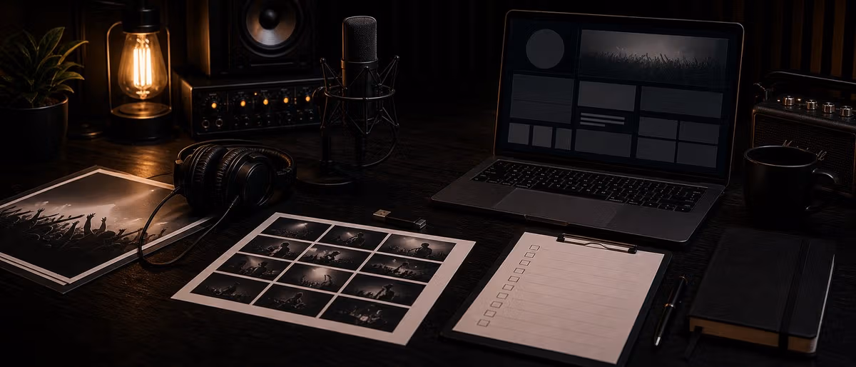Een EPK voor muzikanten bouwen: checklist voor de perskit
