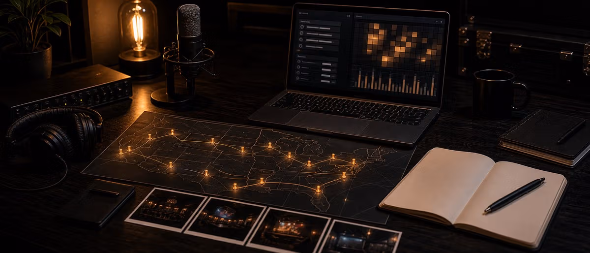 Micro Touring Voor Musicians Data Driven Tour Planning