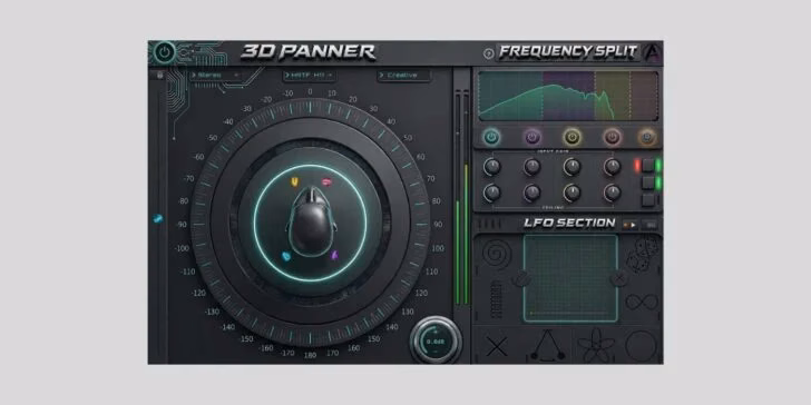3D Panner by Almudio: Free Binaural Spatial Audio Plugin