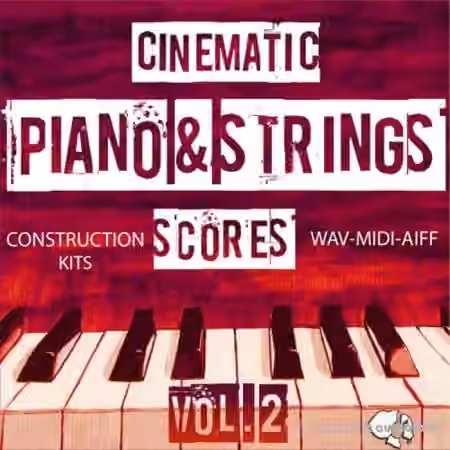 Auditory Cinematic Piano Strings Scores Vol.2 [ACiD, WAV, AiFF, MiDi]