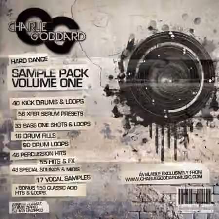 Charlie Goddard Hard Dance Vol.1 [WAV, MiDi, Synth Presets]