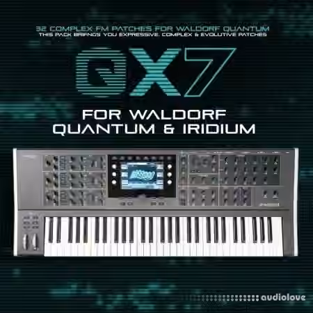 CO5MA Waldorf Quantum & Iridium Sound Bank QX7 [Synth Presets]