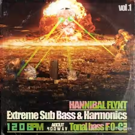 Hannibal FLYNT F0 to C2 Extreme Sub and 808 Library [WAV]