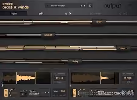 Output Analog Brass and Winds v1.0.1 [KONTAKT]