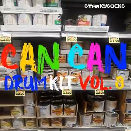 Stankysocks Can Can Drum Kit Vol.8 [WAV]